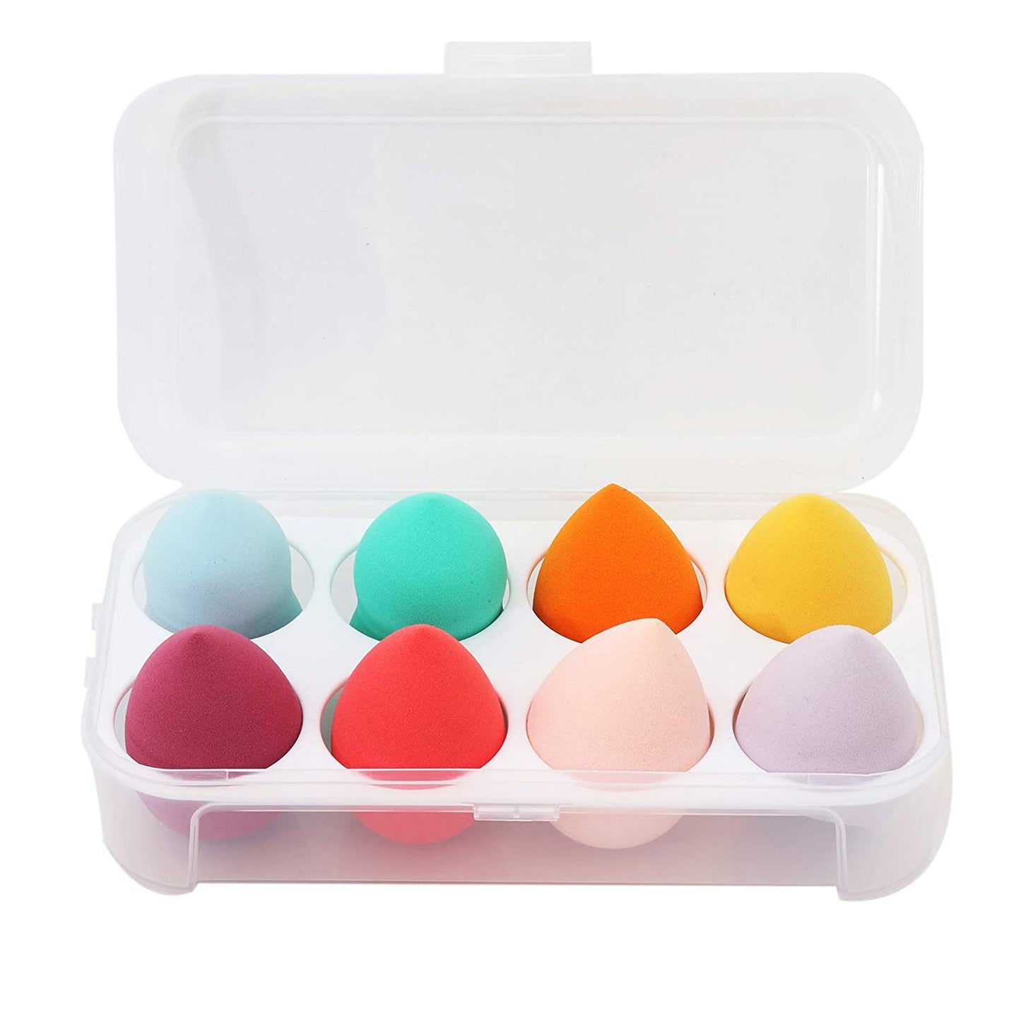 latex-free Makeup Sponge Set Makeup Sponges Blender Vegan Beauty Sponge Professional Beauty Sponge Blender Makeup Egg Foundation Blending Cosmetic Makeup Puff for Powder Cream