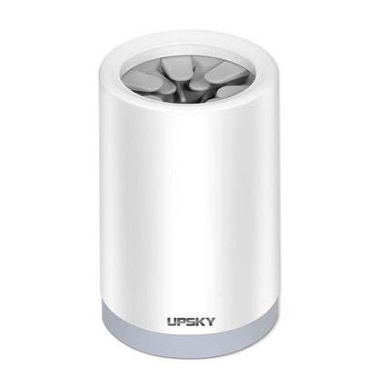 Dog Paw Cleaner, Pet Grooming Brush, Prevent Water Splashing Dog Paw Washer Cup, Soft Silicone Dog Foot Washer for Medium Dog